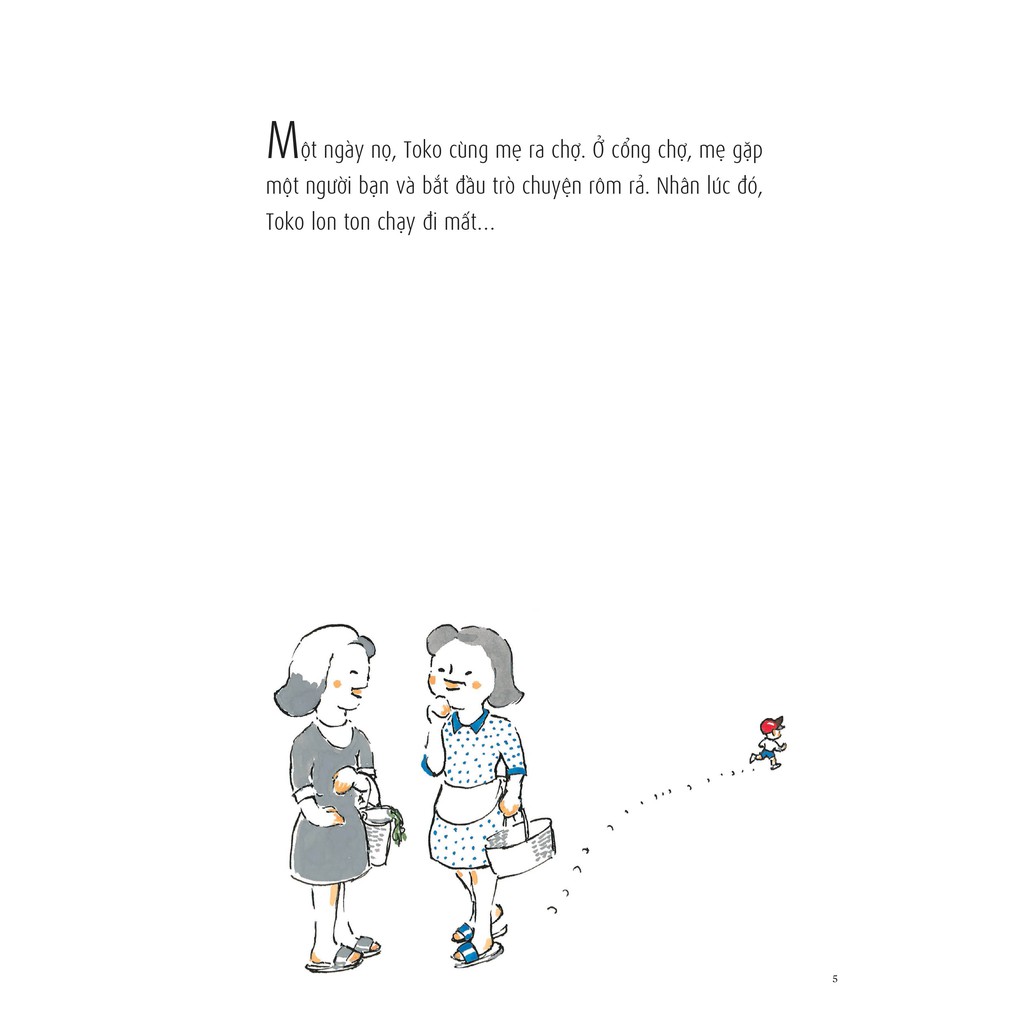 Sách Ehon Nhật Bản - Toko đi đâu mất rồi