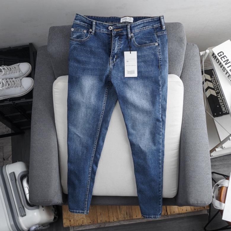 - Quần jean nam cao cấp slimfit chuẩn dáng xuất khẩu xanh rêu !