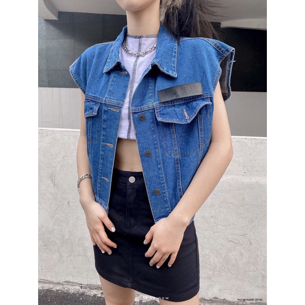 Áo khoác, áo gile denim VERDOR FOR YOU 5742