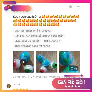 Kẹo dẻo trái đất CÓ NHÂN SI RÔ SIÊU NGON 🌎🌏🌍