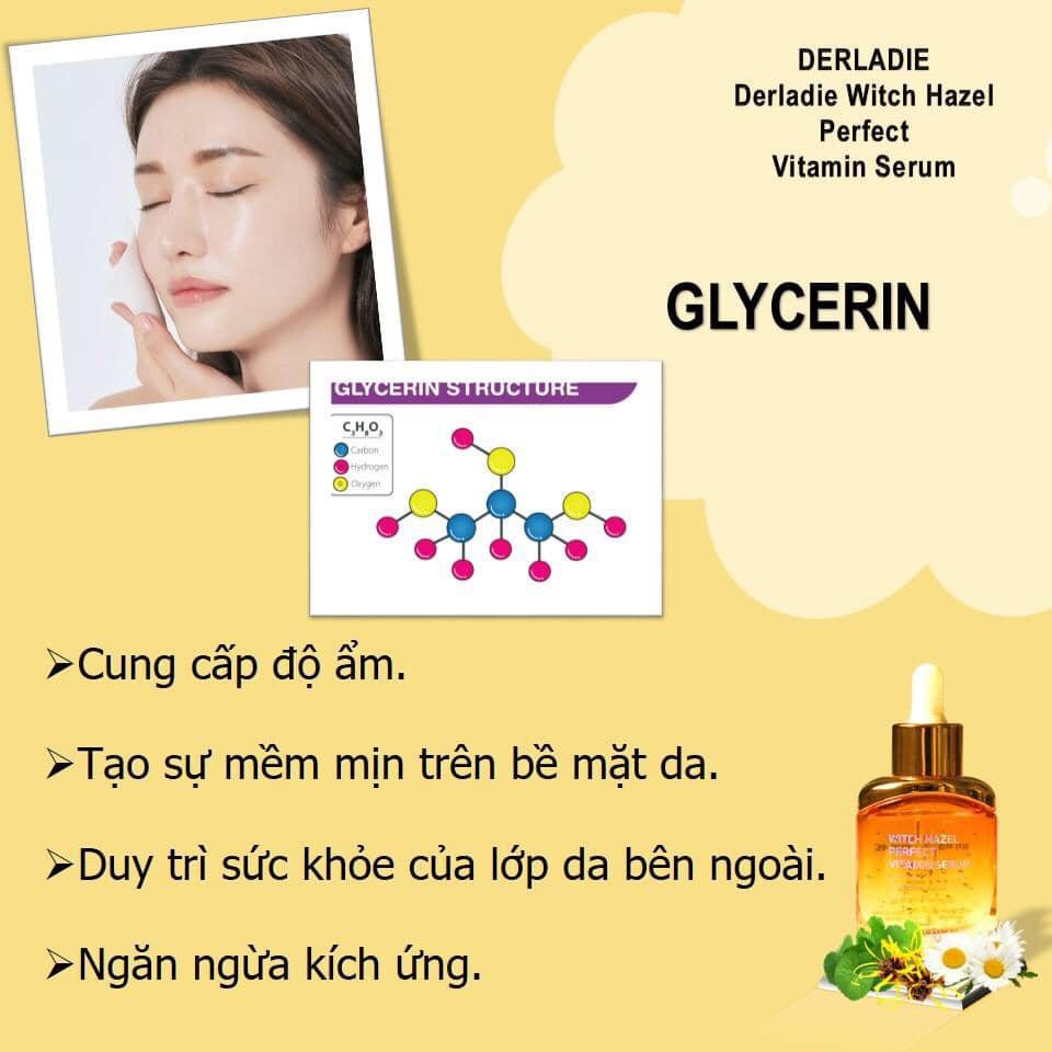 Tinh chất giảm mụn chiết xuất cây phỉ Derladie Witch Hazel Vitamin Serum 35ml - Từ Hảo