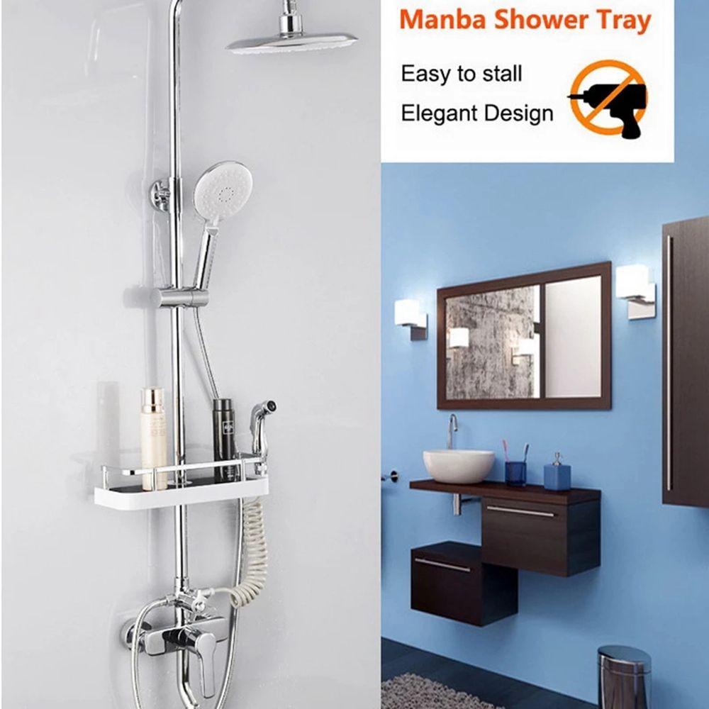 Epoch Khay Đựng Xà Phòng Bằng ABS Một Tầng Có Thể Điều Chỉnh Tiết Kiệm Không Gian