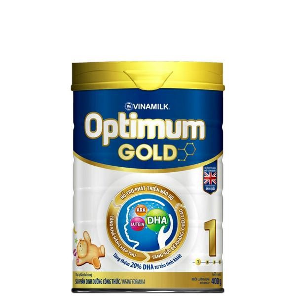 Sữa bột Vinamilk Optimum Gold 1 - Hộp thiếc 400g - 900g