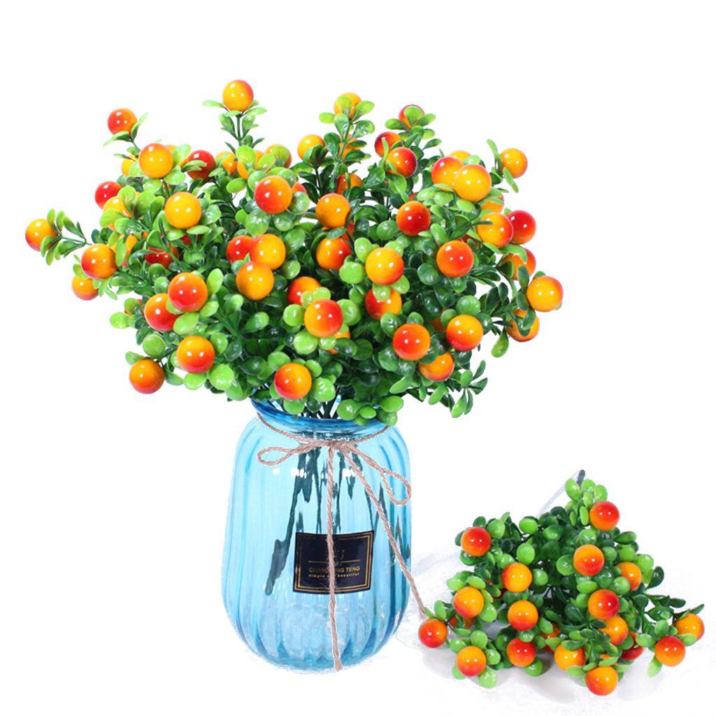 MOCHO Set 5 Nĩa Ăn Trái Cây Mini Bằng Nhựa Màu Sắc Tươi Sáng Dễ Thương Trang Trí Nhà Cửa