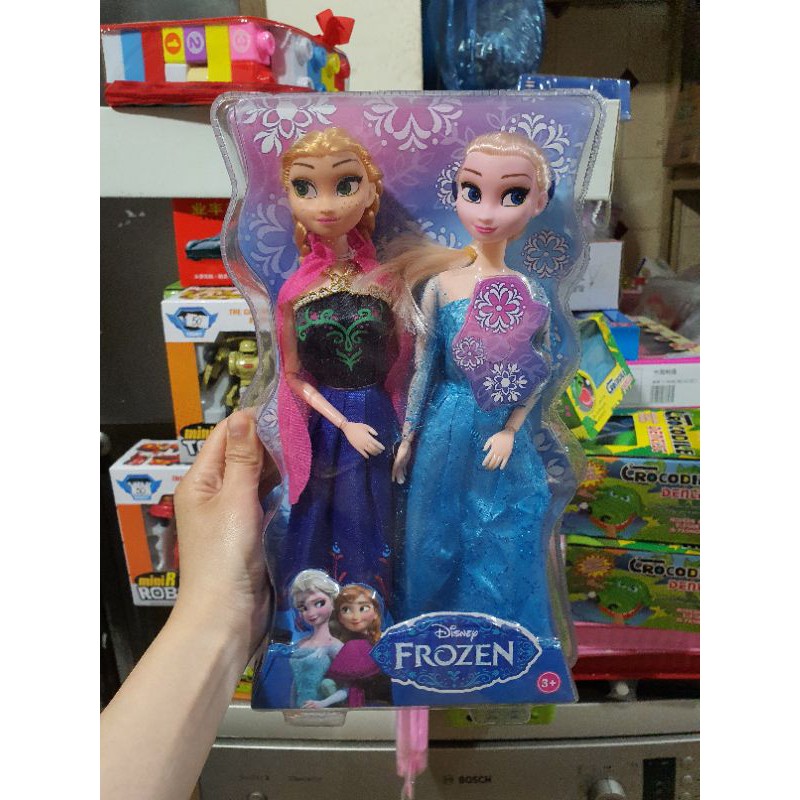 Búp bê Elsa và Anna/ búp bê nữ hoàng băng giá/bộ 2 búp bê elsa và anna