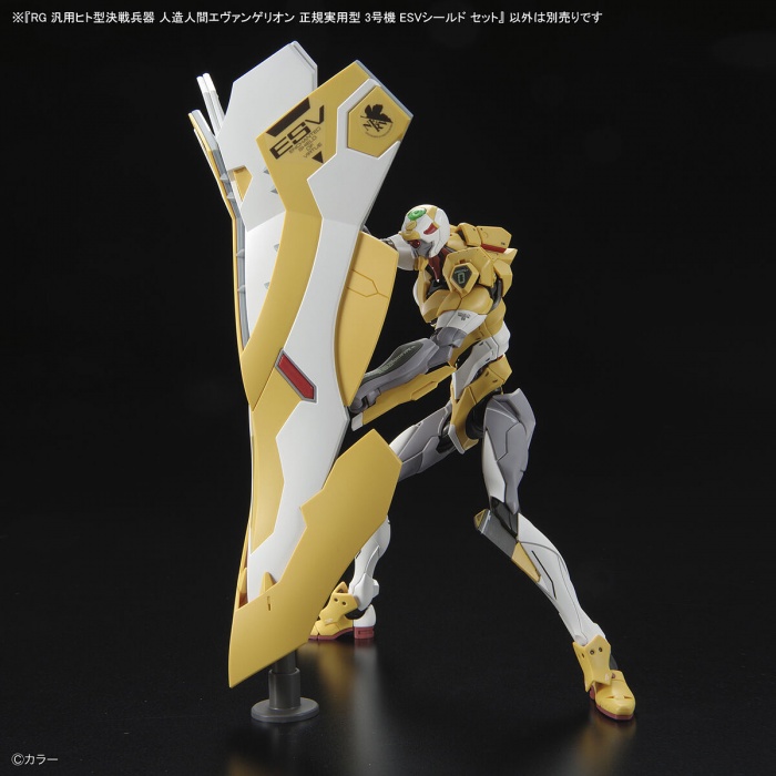Mô hình lắp ráp gundam RG 1/144 Multipurpose Humanoid Evangelion Unit-03 The Enchanted Shield of Virtue Set