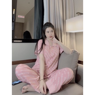 PIJAMA CỐ SEN CAO CẤP