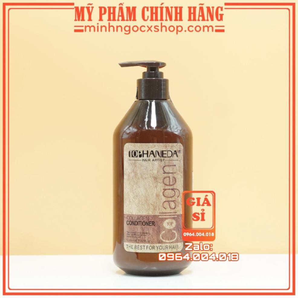 [Bán Lẻ Gội Hoặc Xả ] Dầu Gội Dầu Xả Haneda Top Collagen 500ml Chính Hãng Công Ty Thái Hương