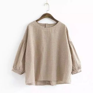 Áo kẻ babydoll