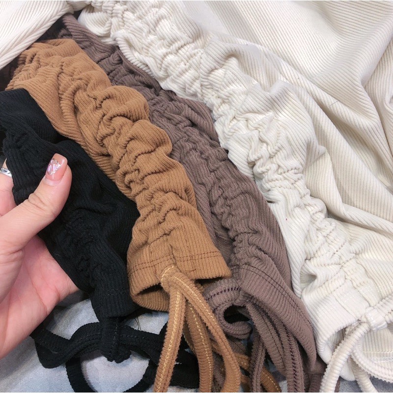 ÁO LEN TĂM RÚT DÂY