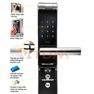 KHÓA ĐIỆN TỬ YALE YMF-40