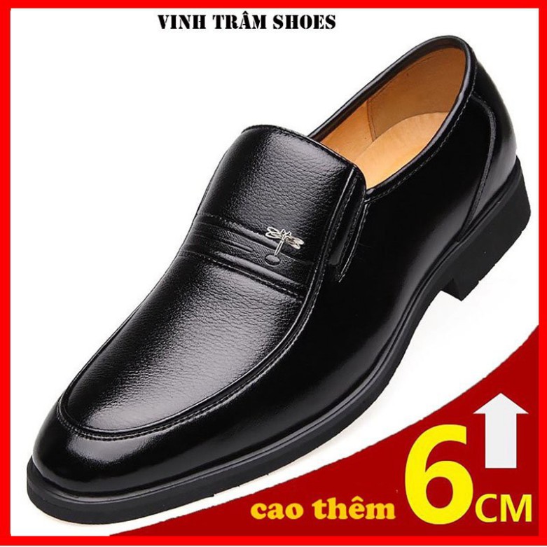 [ FREE SHIP ] Giày nam trung niên ❤️ da bò xịn thích hợp cho người trung tuổi, giày da mềm đế kếp siêu bền và chắc chân.