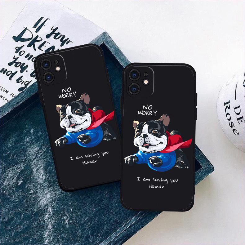 Ốp lưng Viền Vuông đen TD204