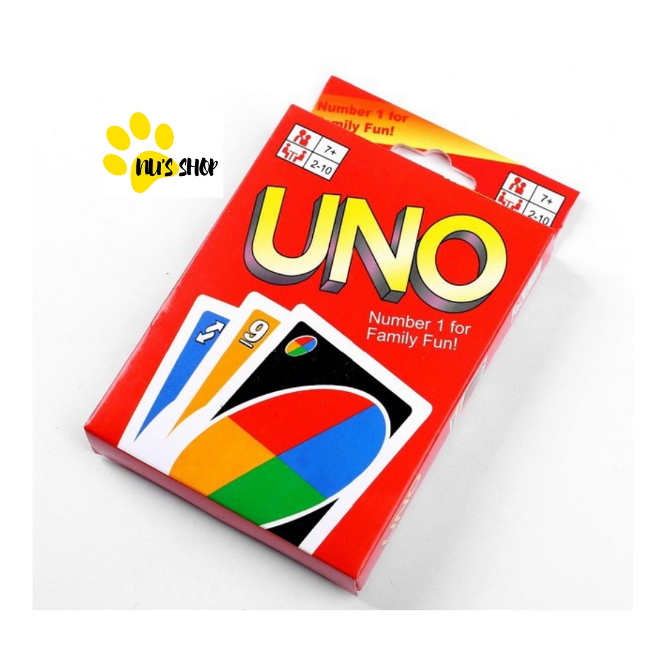 BỘ BÀI CARD - UNO GIẤY CỨNG - 108 LÁ - BOARD GAME