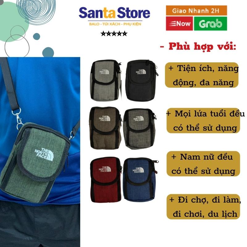 Túi đeo chéo đựng điện thoại, đồ dùng cá nhân đi chơi, mua sắm thời trang giá rẻ SANTA STORE