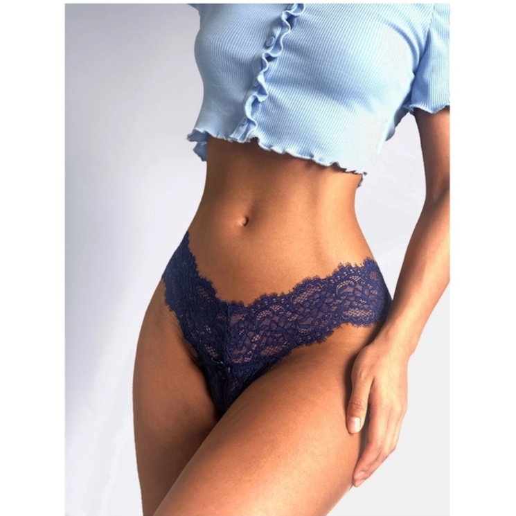 Quần lọt khe ren mịn dáng chữ T, quần chip nữ gợi cảm Havana FLQ98 A4