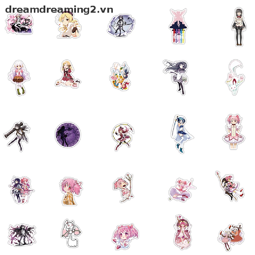 Set 50 Sticker Dán Trang Trí Sổ Tay Xinh Xắn