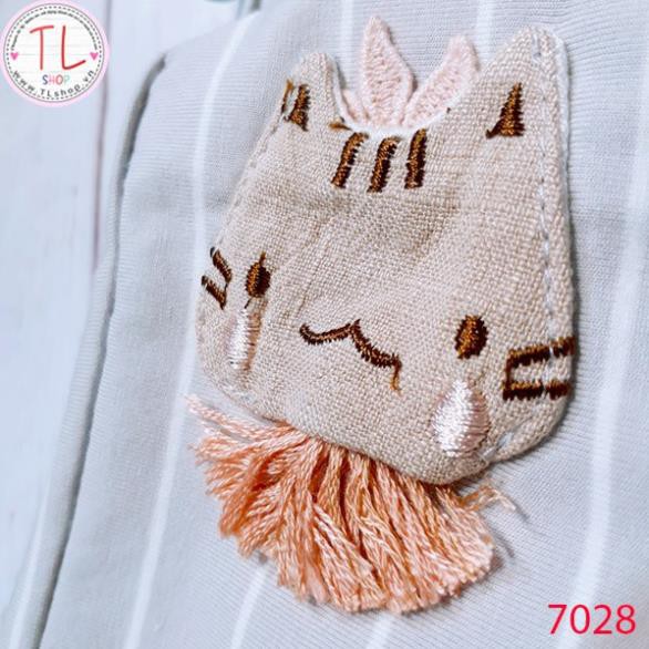 Thời Trang Trẻ Em -Set đồ lửng cho bé trai họa tiết đính nút – Quần Áo Bé Trai - Bộ Bé Trai - Quần Áo Bé Gái - Bộ Bé