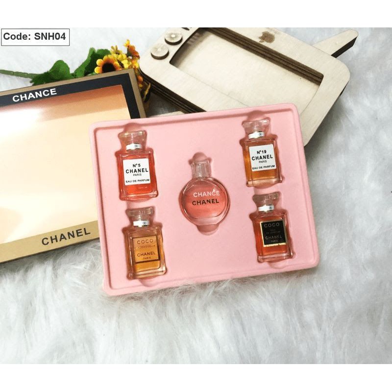 Set 5 chai nước hoa