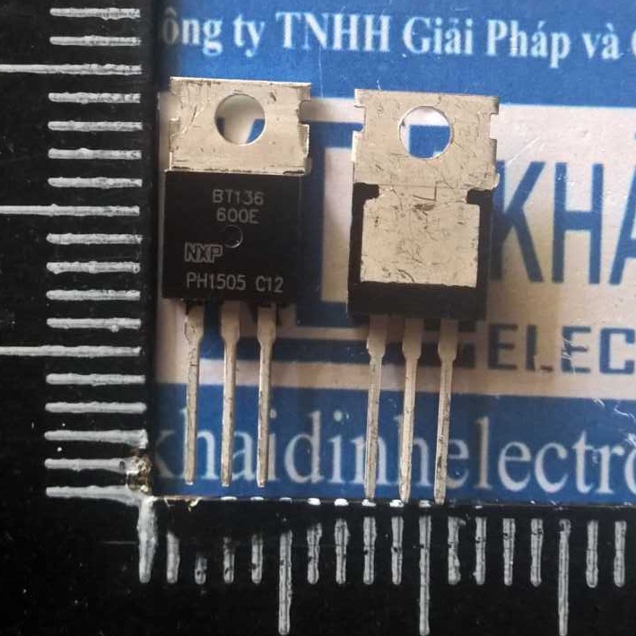 10 con BT136-600E BT136 600 TO-220 4A 600V TRIAC kde1310