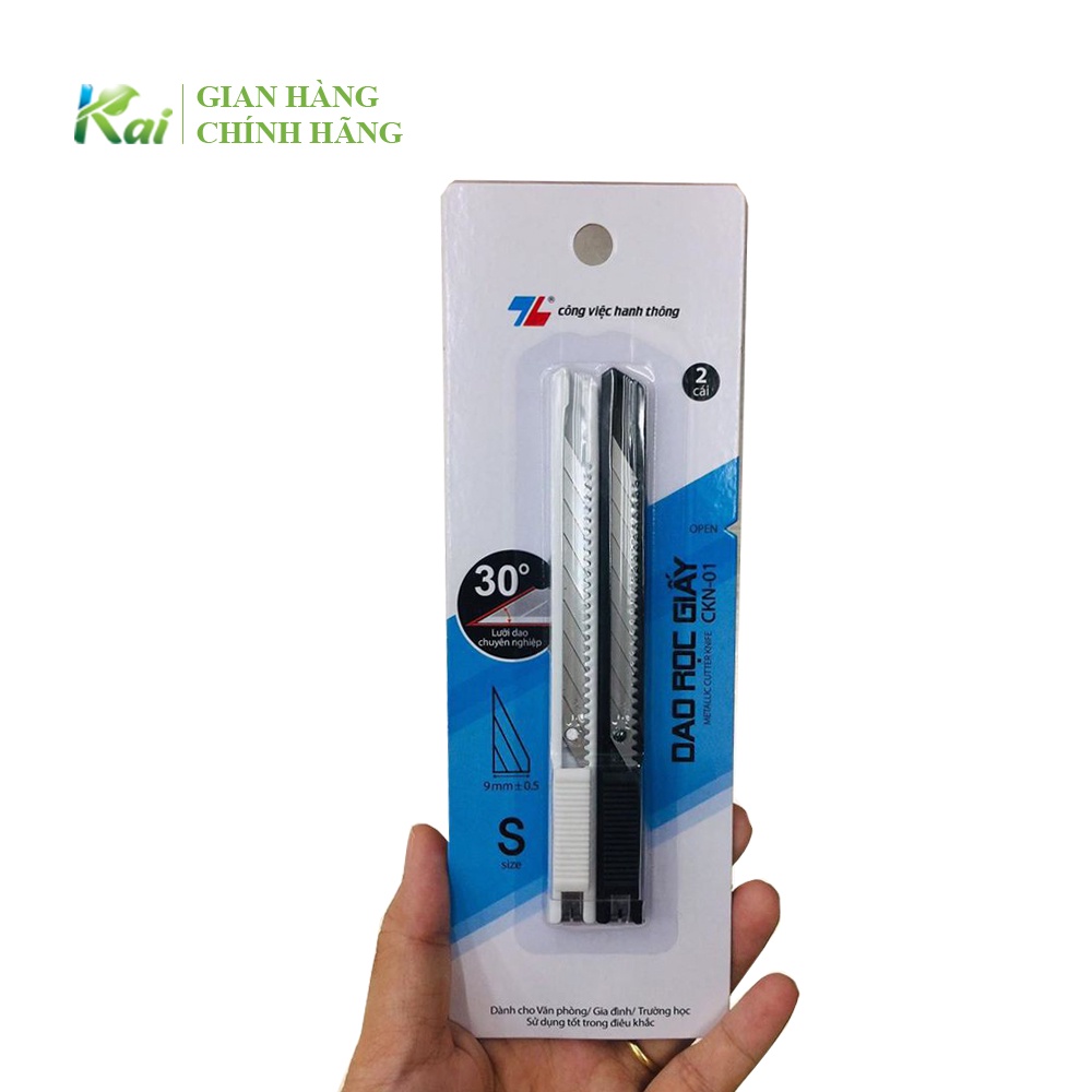 Dao Rọc Giấy Thiên Long CKN-01 Đa Năng , HÀNG CHÍNH HÃNG, GIÁ SỈ