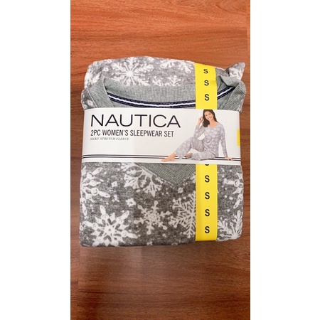 SET ĐỒ NGỦ NAUTICA LADIES' FLEECE PAJAMA SET -BRIDGET PLAID SIZE S