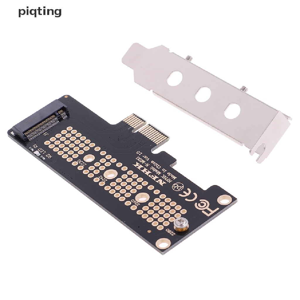 Piqt NVMe PCIe M.2 NGFF SSD to PCIe x1 adapter card PCIe x1 to M.2 card with bracket . | BigBuy360 - bigbuy360.vn