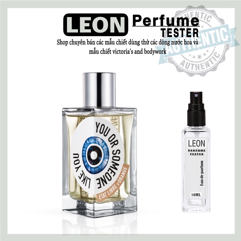 💎LEON💎 Mẫu thử nước hoa etat libire d'orange you or someone like you 10ml dạng xịt