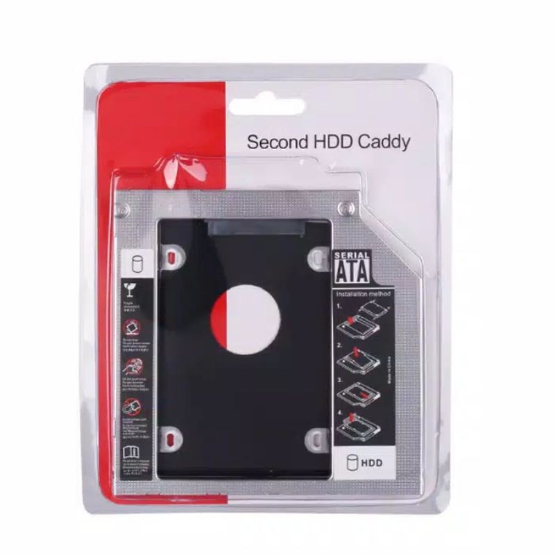 Khay Đựng Ổ Cứng Chuyển Đổi Từ Laptop Dvd / Sd Hdd Caddy 9.5 mm / 12.7 mm Sata Dvd