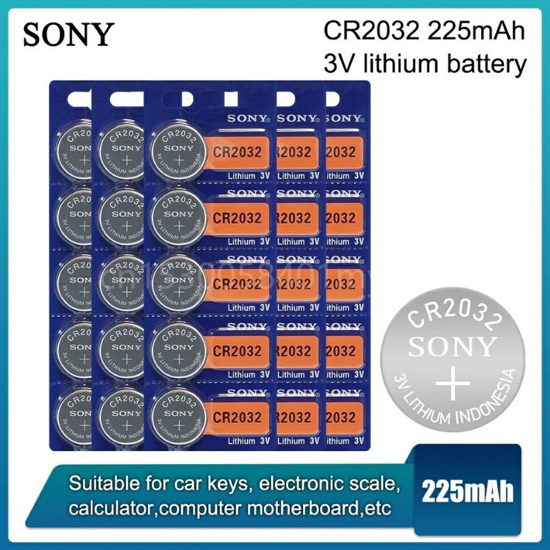 Pin CMOS CR2032 Sony cho máy đo tiểu đường