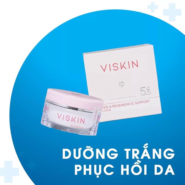 COMBO DƯỠNG TRẮNG PHỤC HỒI DA NHIỄM CORTICOID VISKIN