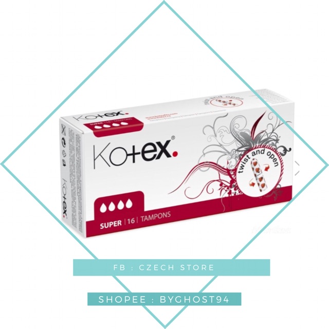 Kotex tampon băng vệ sinh 32 que