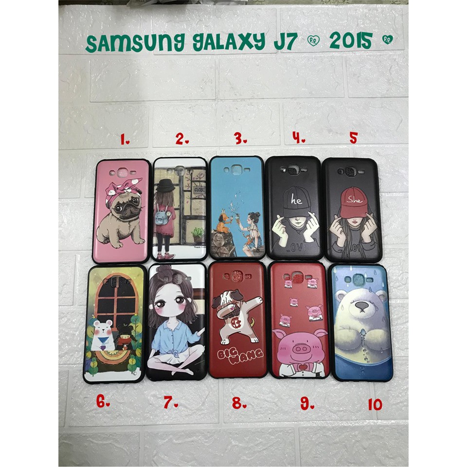 GALAXY J7 2015_ ỐP LƯNG THỜI TRANG IN HÌNH SIÊU ĐẸP