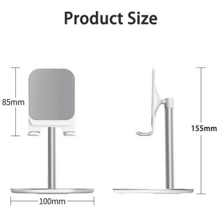 Phone Holder, Multi-Angle Universal Mini Desk Tablet Stand Holder (3.7-10.2 inches)