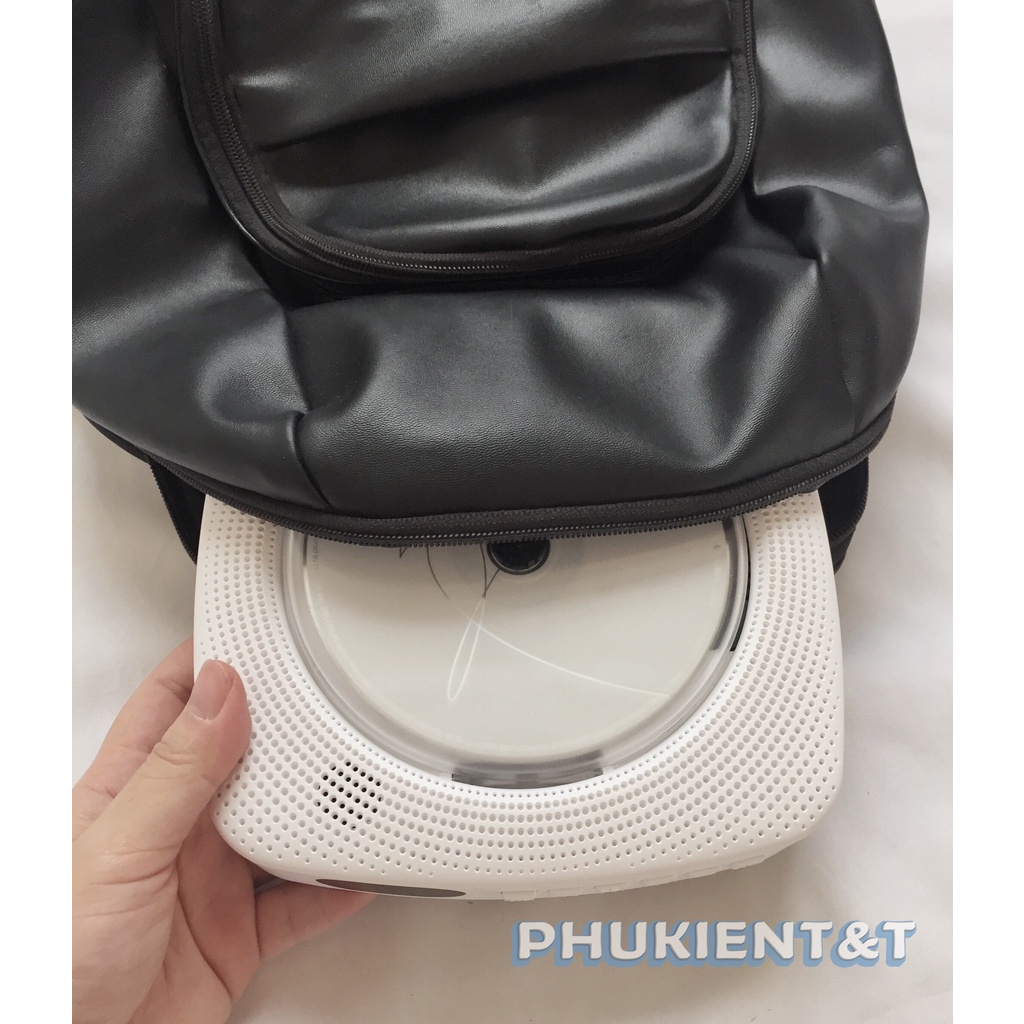 Máy nghe nhạc CD Player version 2.2 chính hãng KECAG bản sạc pin mới nhất - máy đọc đĩa CD, DVD, nghe nhạc BluetootKECAG