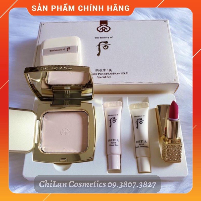 Set Phấn Phủ Hoàng Cung Whoo Mẫu Mới