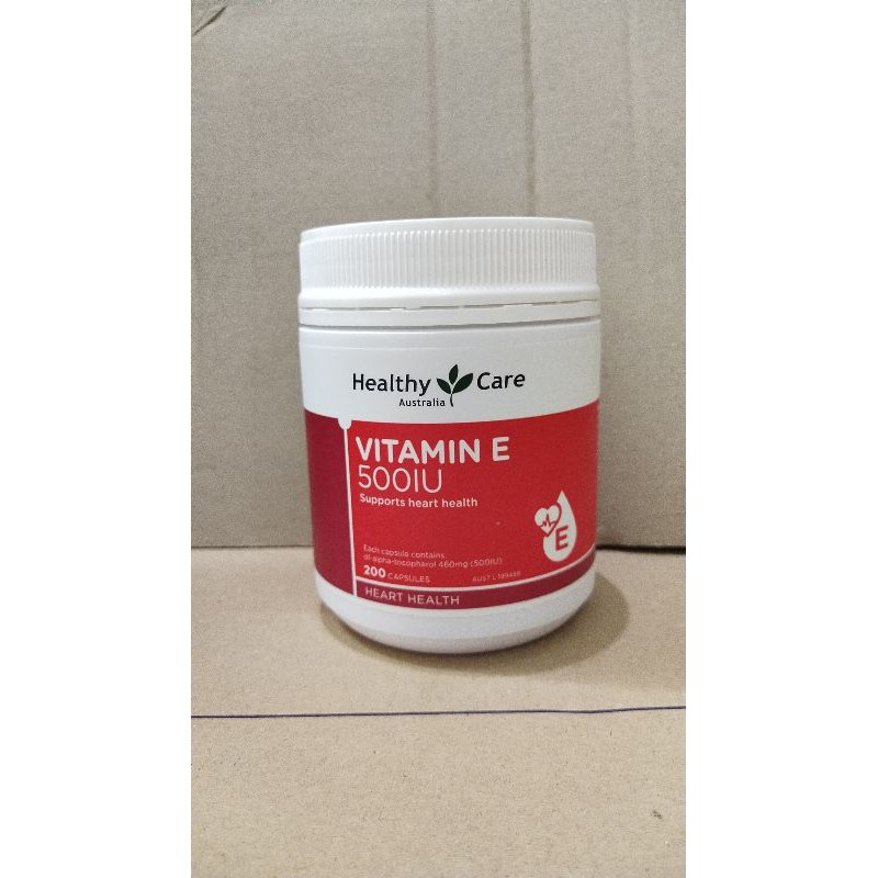 Date 2023- Vitamin E 500IU của Healthy care 200 viên