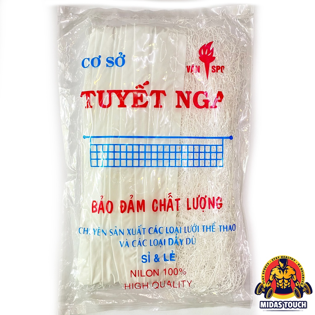 Lưới cầu lông đơn giá rẻ kích thước 4,8m x 0,76m