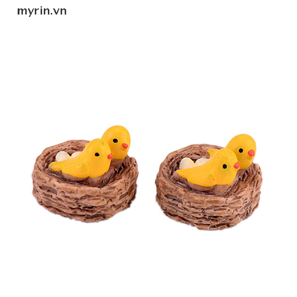 Tổ Chim Mini Trang Trí Tiểu Cảnh