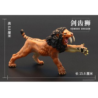 Mô Hình Đồ Chơi Sư Tử Răng Kiếm Độc Đáo Cho Bé