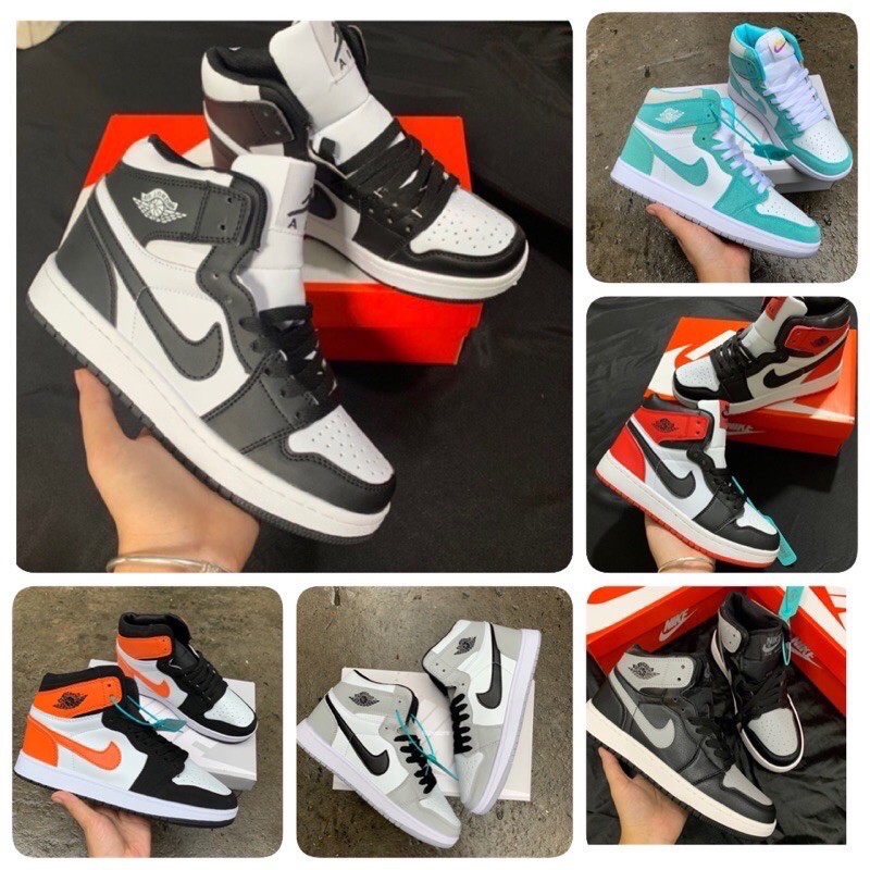 Giầy thể thao nam nữ cao cổ các màu fullbox JORDAN1 | BigBuy360 - bigbuy360.vn