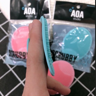 Miếng silicon rửa mặt