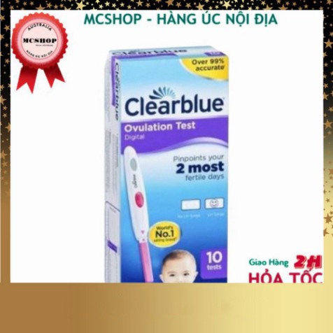 GIÁ CHI HOM NAY QUE THỬ RỤNG TRỨNG ĐIỆN TỬ CLEARBLUE - [ Chính Hãng ] GIÁ CHI HOM NAY