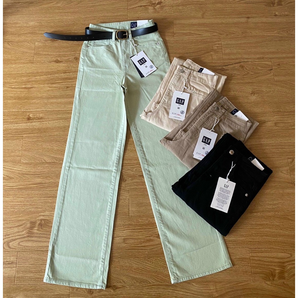 Jean suông GAP xuất khẩu, màu XANH MINT
