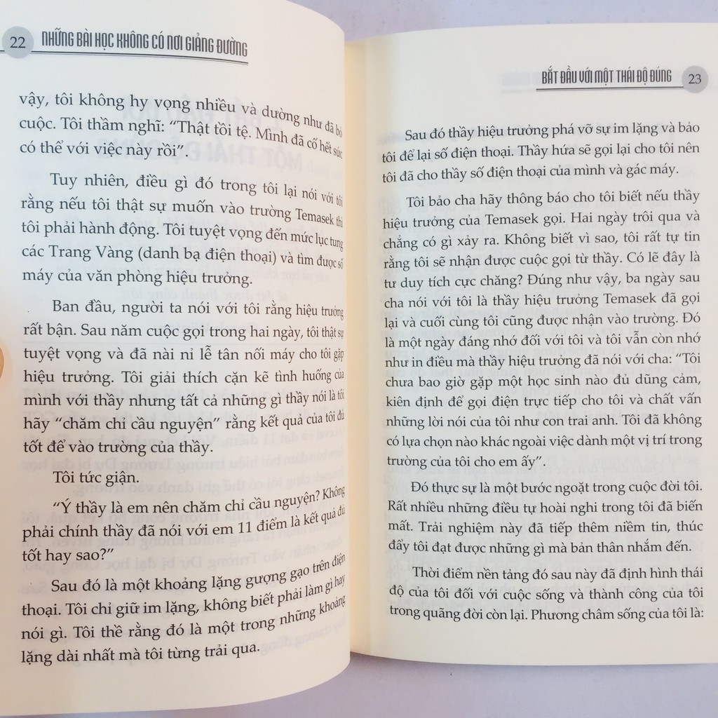 Sách – Những Bài Học Không Có Nơi Giảng Đường - Chuẩn Bị Cho Cuộc Sống Hậu Tốt Nghiệp