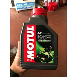 Dầu nhớt xe số cao cấp motul 3100 silver 10w40 800ml