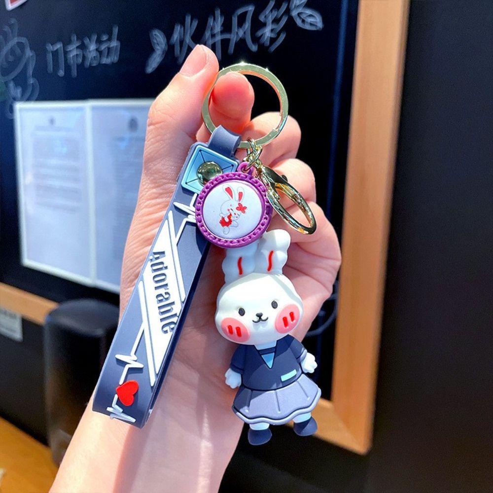 JARRED Móc Khóa Hình Búp Bê Hoạt Hình Đáng Yêu