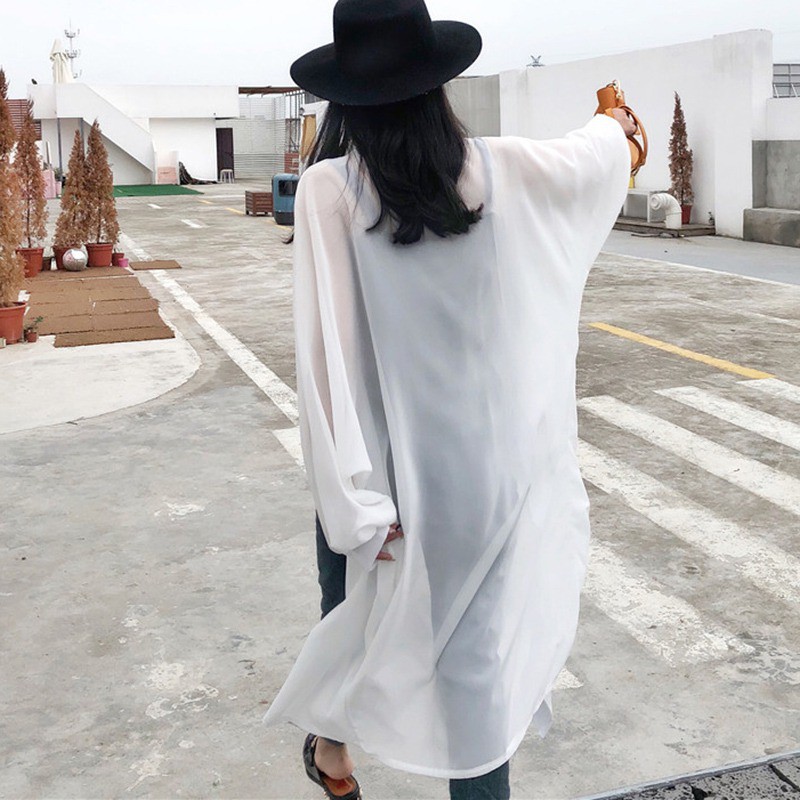 Áo Khoác Cardigan Dáng Dài Thời Trang Nữ Tính
