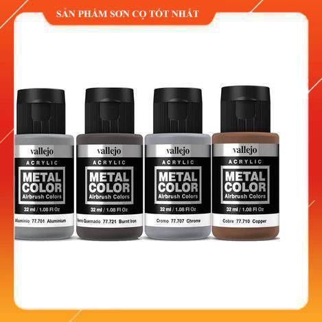 Sơn vallejo kim loại metalic 77701-77725