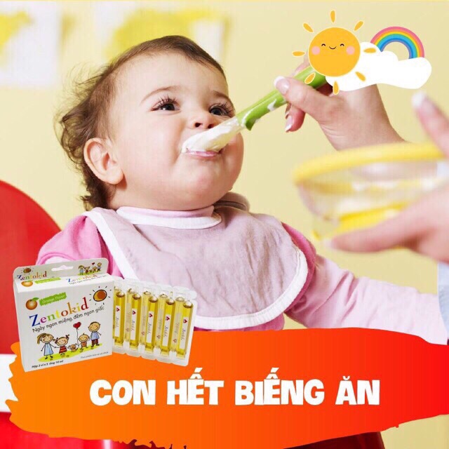 Ăn ngon ngủ ngon tăng sức đề kháng ZENTOKID